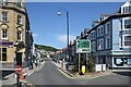 Looking down Owain Glyndwr Street, Aberystwyth