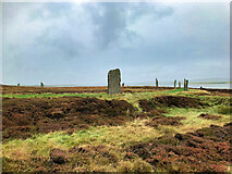 HY2913 : Heart of Neolithic Orkney - Standing Stones at The Circle of Brodgar by David Dixon