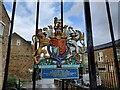 Coat of Arms at the Entrance to Hainsworth Mill, Stanningley