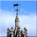 SP2871 : Weathervane on Kenilworth Clock Tower by Gerald England