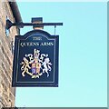 SK2168 : The sign of The Queens Arms by David Lally
