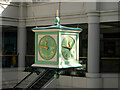 TL2312 : Welwyn Garden City : clock, Howard Centre by Jim Osley