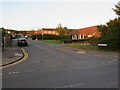 TQ5771 : Ladywood Road, Darenth, near Dartford, at sunset by Malc McDonald