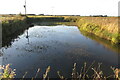 TL1746 : Pond by the path to Lower Caldecote by Philip Jeffrey