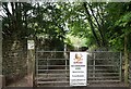 Gate to Walnut Tree Farm, Plunder Street