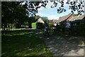 Motorcyclist on the Peddars Way at Stonebridge