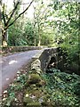 NY9028 : Bridge carrying minor road over Bow Lee Beck by Philip Cornwall
