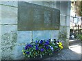 Names on Chapel Allerton war memorial