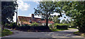 Longham Lane and Bilney Road seen from Bittering Street, Gressenhall