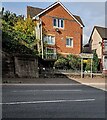 Direction and distances sign, Leckwith Road, Cardiff