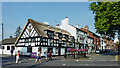 Station Road in Stone, Staffordshire