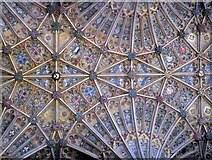 ST6316 : Sherborne - Abbey - Fan Vaulting above the quire by Rob Farrow