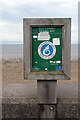 Kinmel Bay  - sign for the coast path 