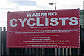 Warning Cyclists