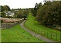 Line of the Loch Katrine scheme aqueduct