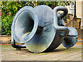 Irwell Sculpture Trail - The Tilted Vase at Ramsbottom