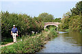 Canal approaching Stone in Staffordshire