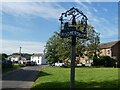 Village sign, Green Lane, Rodmersham Green