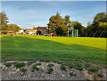 SP6617 : Playground on The Green, Ludgershall by David Howard