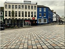 H4572 : Cobbled street, Omagh by Kenneth  Allen