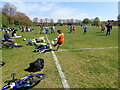 Saturday morning football at Muller Road Recreation Ground