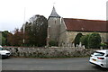 Willingdon church clock stuck at 12:19, Willingdon, East Sussex