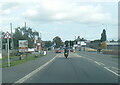 A18 Scawby Road entering Brigg