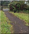 Path from church to Church Lane, Glascoed, Monmouthshire