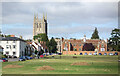 TL8646 : North end of the Green, Long Melford by Des Blenkinsopp