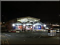 SD3136 : Blackpool North station at night by Malc McDonald