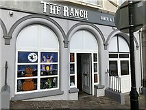 H4572 : Halloween window display, The Ranch, Omagh by Kenneth  Allen