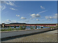 NH6645 : Highland Railway bridge, Inverness by Stephen Craven