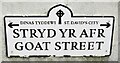 SM7525 : St David's City - Goat Street by Colin Smith