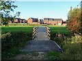 New footpath and footbridge at Cadley Village