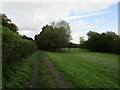 Footpath across the golf course, Huthwaite