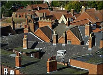 SK9771 : Rooftops of Lincoln by Neil Theasby
