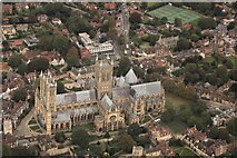 SK9771 : Lincoln Cathedral: aerial 2021 (10) by Chris