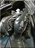 SK9771 : Detail of the tomb of Eleanor of Castile by Neil Theasby
