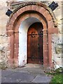 SP3680 : Romanesque doorway, St Mary Magdalene's Church, Wyken by A J Paxton