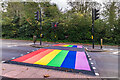 TQ2549 : Rainbow crossing by Ian Capper