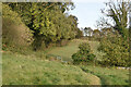 Stile on footpath below The Hanging