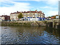 Housing seen from Cumberland Basin, Bristol