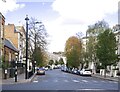 Formosa Street, Maida Vale: view north-east