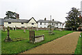 Great Chesterford: churchyard and Church Street