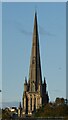 ST5972 : Spire of St Mary Redcliffe Church by Philip Halling