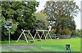 Play area at Broad Oak Brede recreation ground