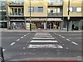 Zebra crossing on Cambridge Heath Road, Haggerston