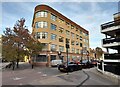 Wedge shaped building on Haberdasher Street, Shoreditch