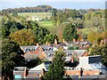 View from Oswestry castle grounds