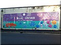 Blue Orchid mural (2)